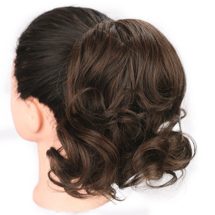 Short Curly Clip in Ponytail Hair Extension