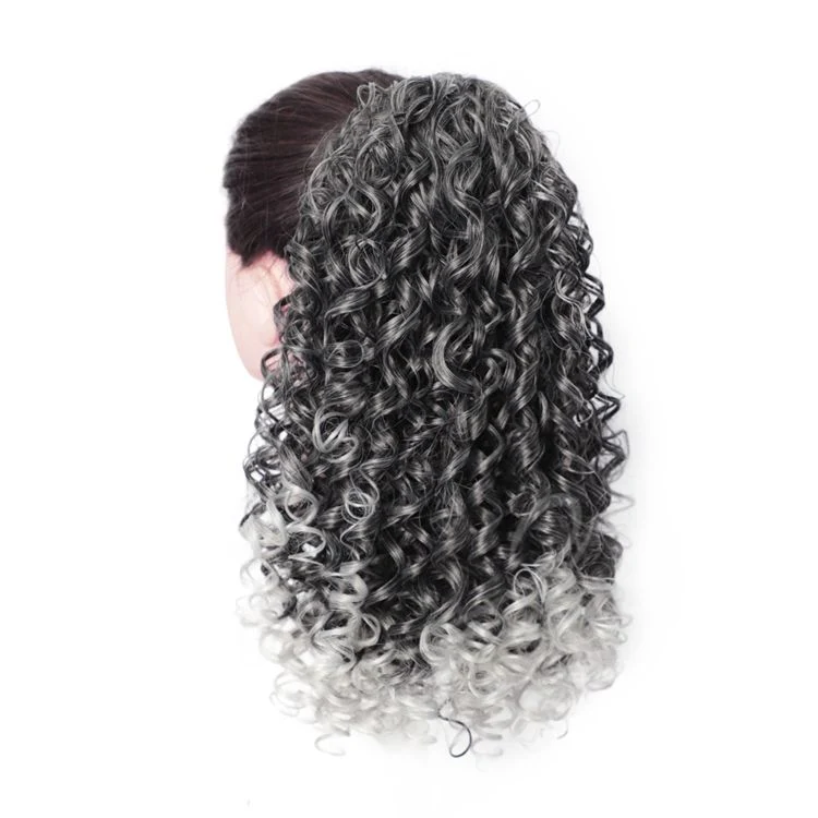 Synthetic Ponytail Hair Extensions Jerry Curly Long Drawstring