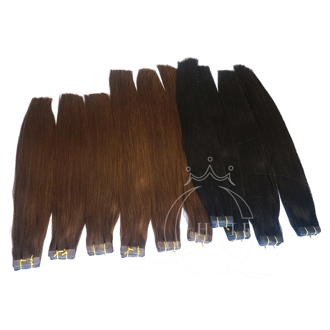 Tape Extension Hair Factory Wholesale Price 100% Remy Hair Skin Weft Tape Hair Extension 12inch~30inch