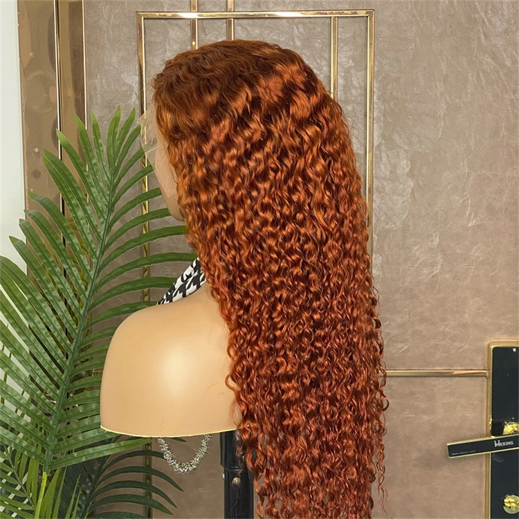 Different Colors Human Hair Water Wave Lace Front Wig