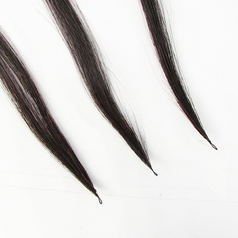 Top Sell Hand Tied Remy Human Feather Line Hair Extensions
