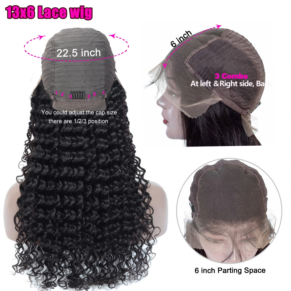 150% Density HD 13*4 Lace Remy Human Hair for Black Women Wholesale Brazilian Virgin Hair Transparent Lace Frontal Wig