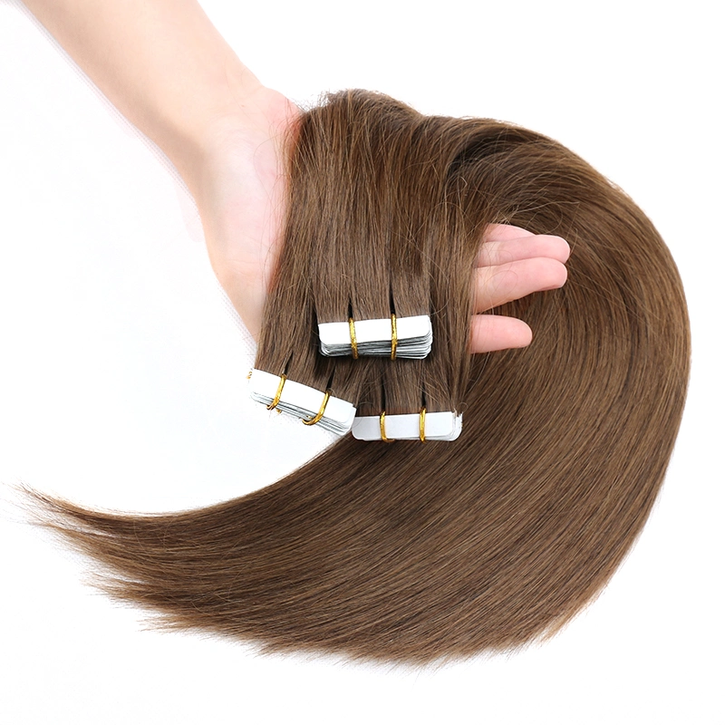 Good Natural Straight Hair 100% European Hair Tape Hair Extension