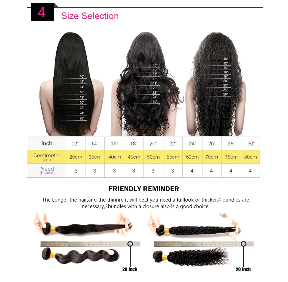 Brazilian Virgin Hair Clip in Hair Extensions Unprocessed Human Hair Extensions #27