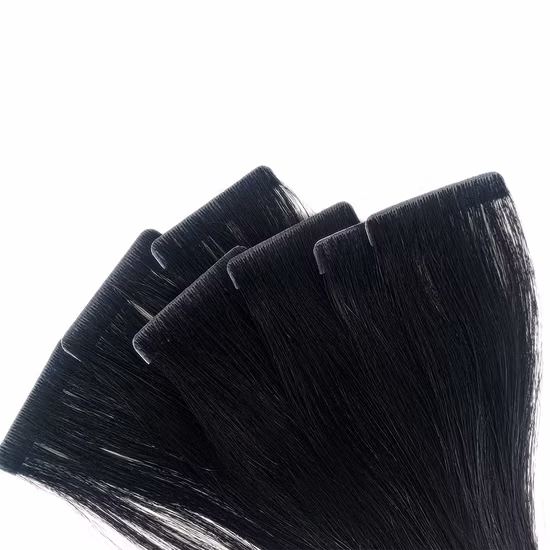 Wholesale Russian Remy Virgin Tape Hair Extensions Double Drawn Human Hair Extensions