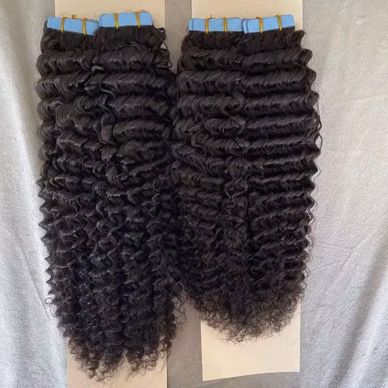 Wholesale Popular Style Mongolian Young Donor Hair PU Tape Human Hair Extensions with Wholesale Price