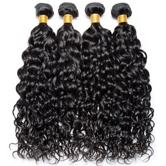Wet and Wavy Water Wave Human Hair Brazilian Hair Bundles and Weaves Extension